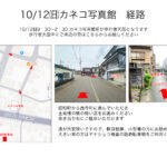 歩行者天国中の駐車場のご案内