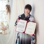 笑顔の卒業記念